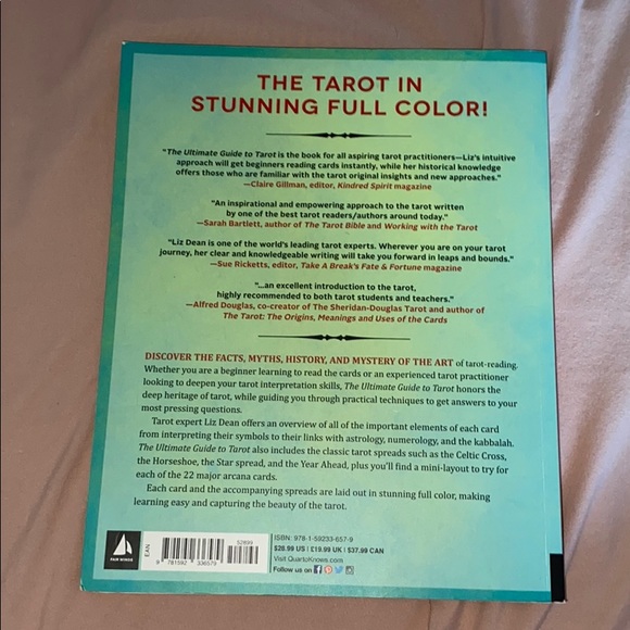 THE ULTIMATE TAROT BOOK🔮🌙 *BRAND NEW* - Picture 4 of 4